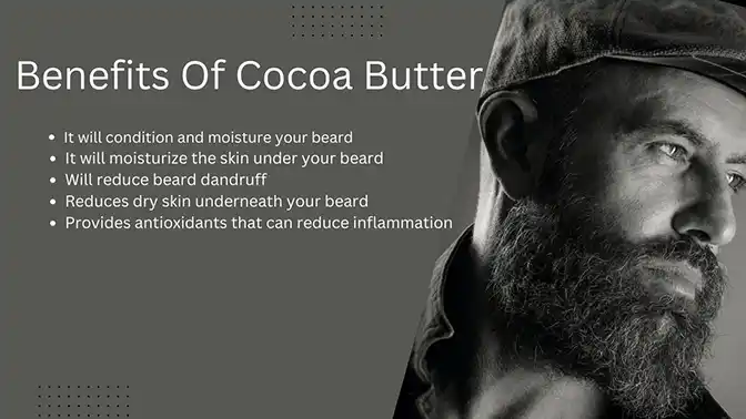 benefits of cocoa butter for beards
