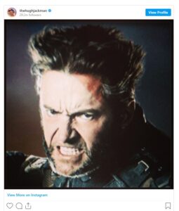 Wolverine Beard Style:  Hugh Jackman