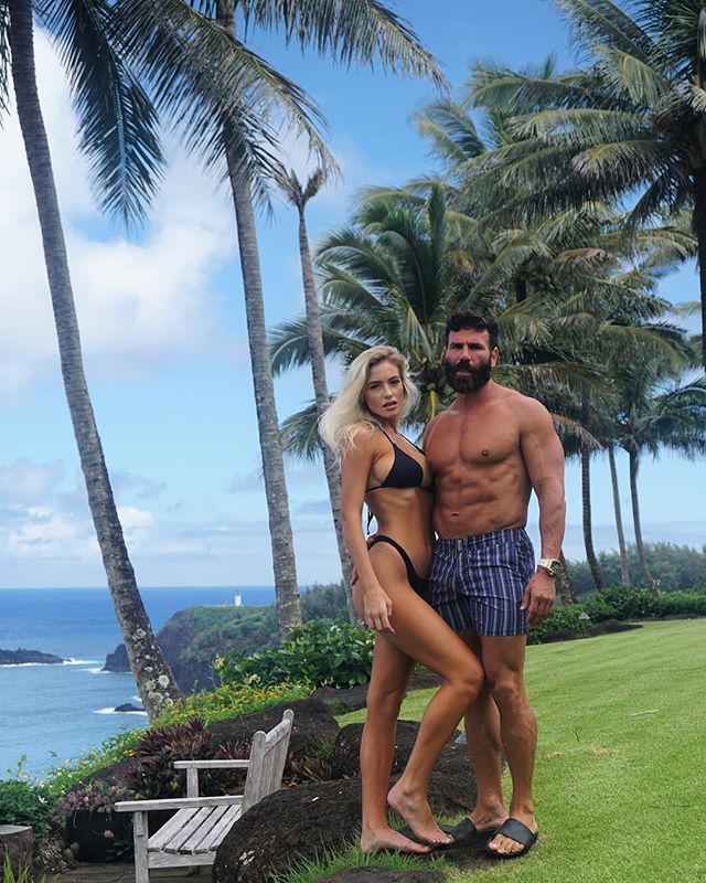 Caitlin O'Connor with Dan Bilzerian