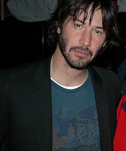 Keanu Reeves with a beard