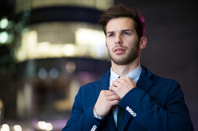 man with heavy stubble beard