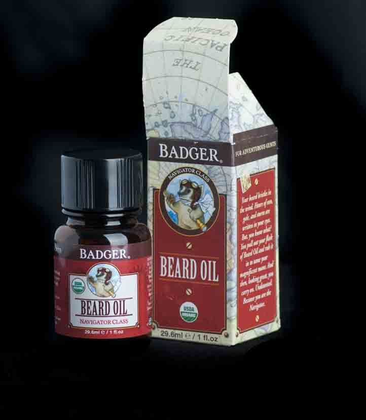 Badger beard oil