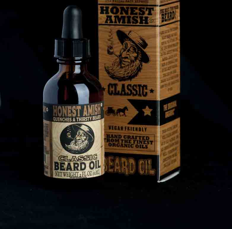 Honest Amish beard oil