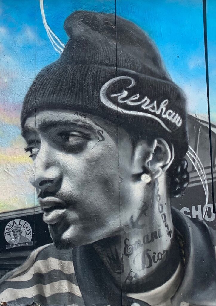 Mural of Nipsey