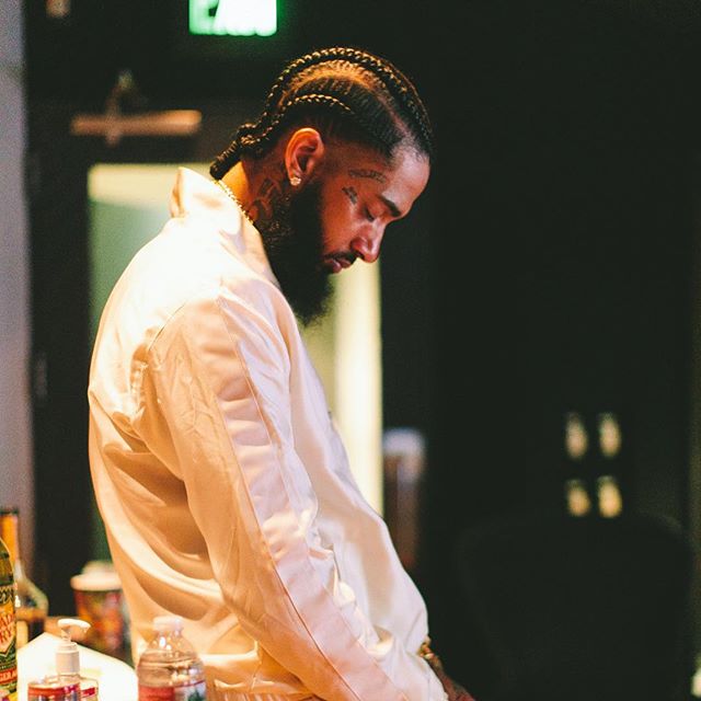 Nipsey Hussle hair style