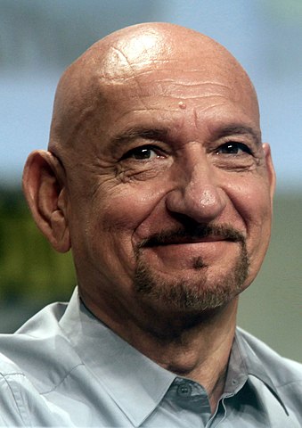 bald actor Ben Kingsley