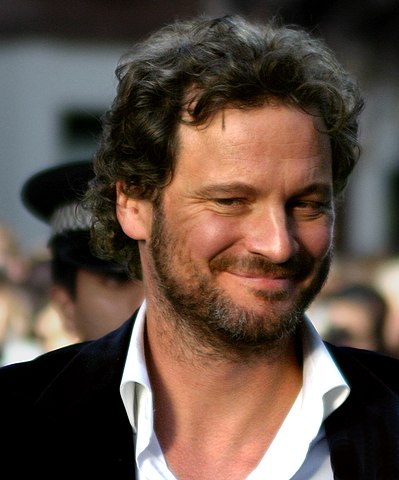 Colin Firth with a beard