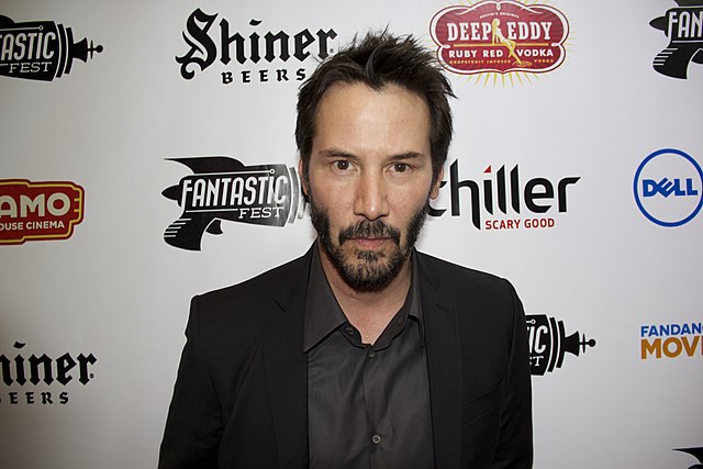 Keanu Reeves with a beard