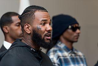 Rapper The Game Beard