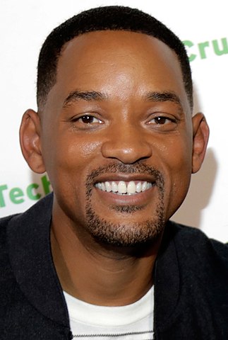Will Smith with a goatee