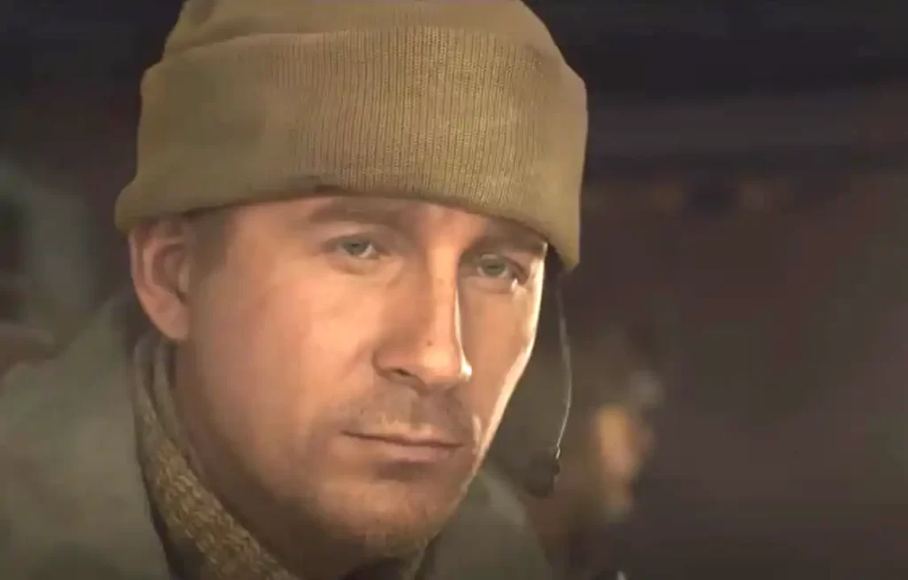 Captain Price without a beard
