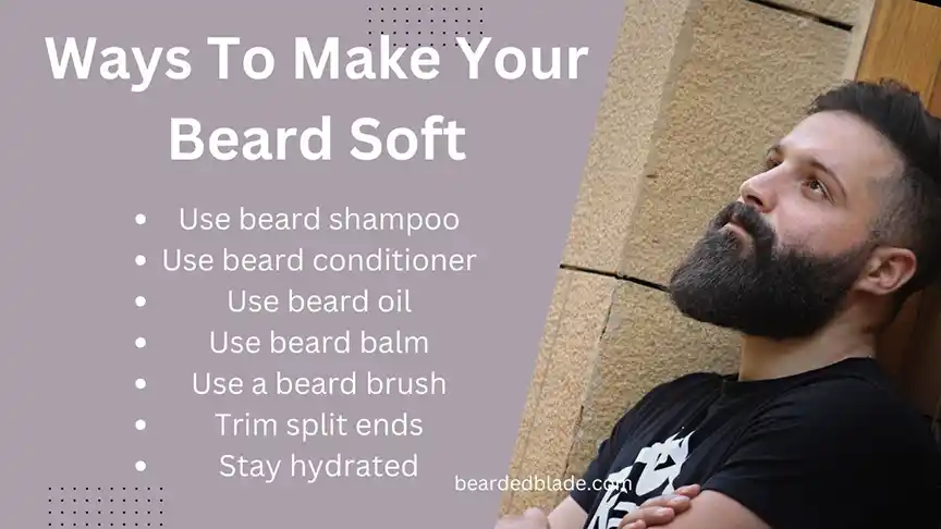 ways to make your beard soft