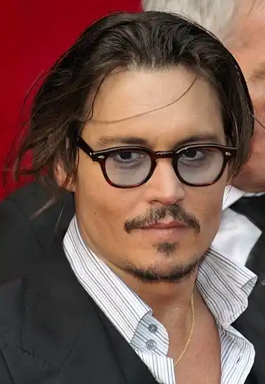 Johnny Depp with a Soul Patch