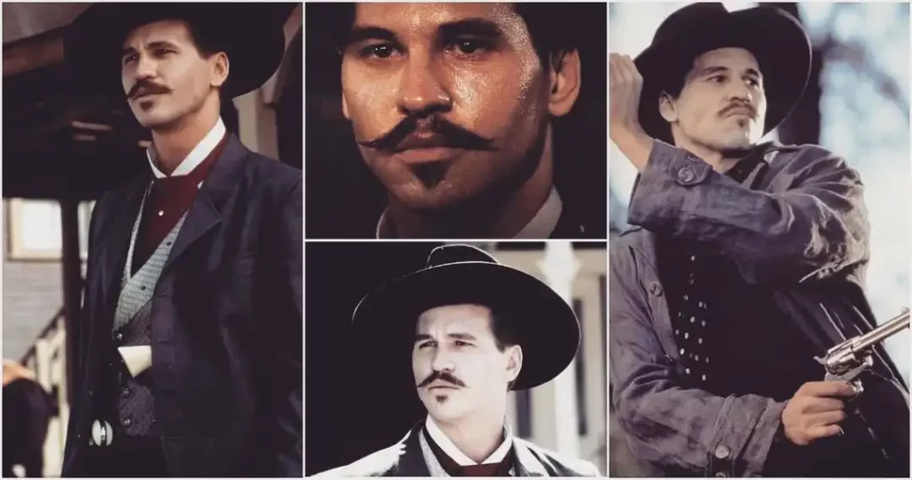 Doc Holliday mustache examples